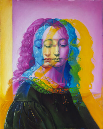 Ad spiritum sanctum #009 - a Paint Artowrk by Mihailo Karanovic